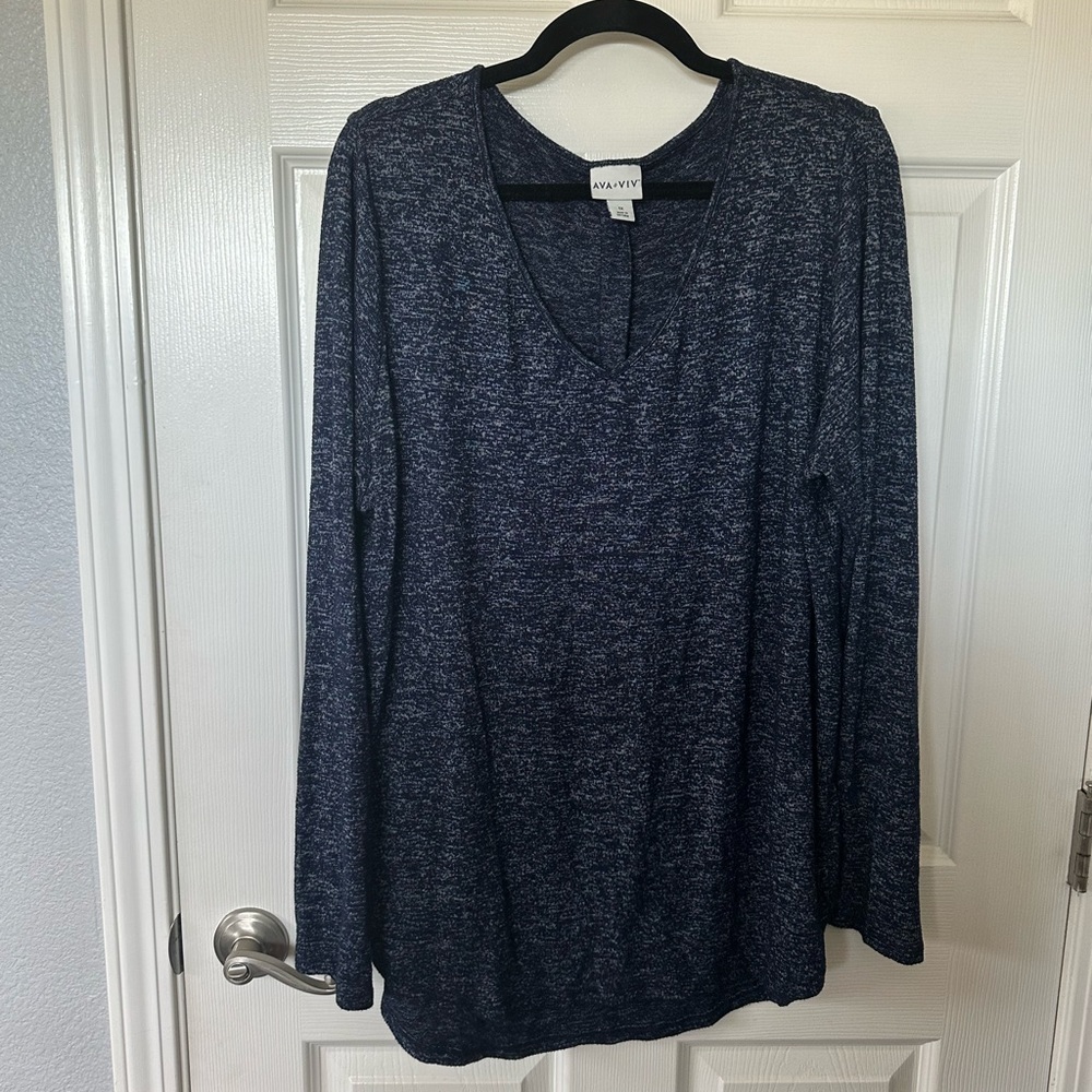 Ava & Viv V-Neck Sweater